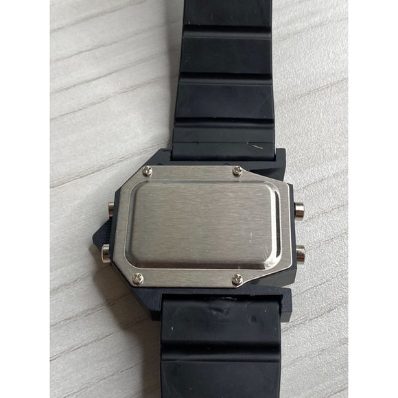 LED Aircraft Watch Waterproof Creative Watch - Black - Picture 4 of 6